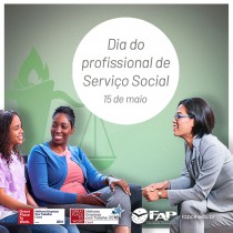 15 de maio - Dia do Profissional de Serviço Social