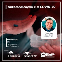 Palestra Virtual: Automedicação e a COVID-19