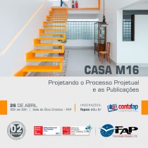Palestra Casa M16: Projetando o Processo Projetual e as Publicações