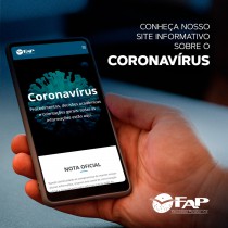 Conheça nosso site informativo sobre o Coronavírus