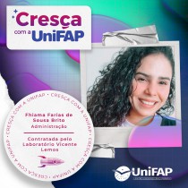 Cresça com a UniFAP - Fhiama Farias