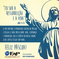 A FAP deseja a todos Feliz Páscoa! 