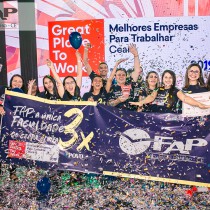 FAP é eleita pela 3ª vez uma das Melhores Empresas para Trabalhar no Ceará