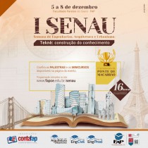 I SENAU - Semana de Engenharias, Arquitetura e Urbanismo