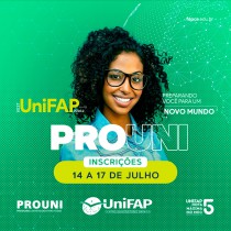Estude no UniFAP com bolsa do Prouni