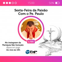 Live: Sexta-Feira da Paixão com o Pe. Paulo