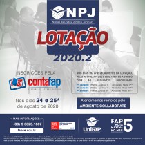 Lotação NPJ 2020.2