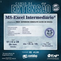 Curso de Extensão: MS-Excel Intermediário