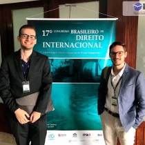 Professor e aluno da FAP apresentam artigo no 17º Congresso Brasileiro de Direito Internacional