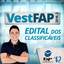 Edital dos Classificáveis VestFAP 2016.2