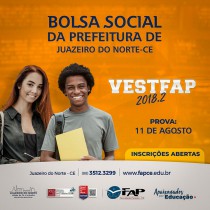 VestFAP 2018.2 - Programa Bolsa Social