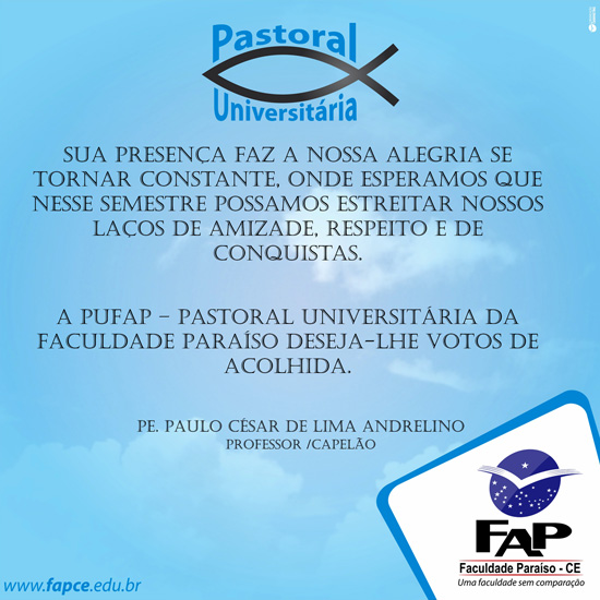 Acolhida Pastoral Universitária (PUFAP)