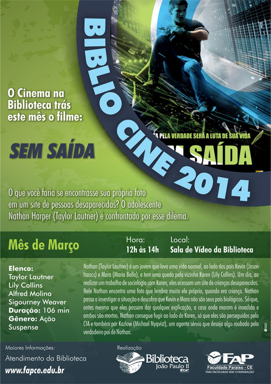 Biblio Cine 2014 (Março)