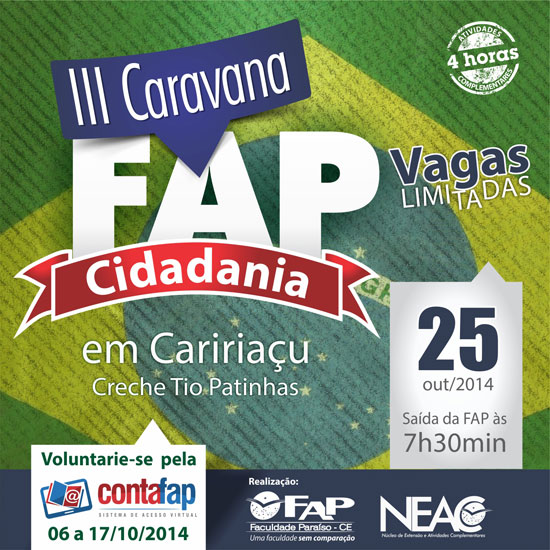 III Caravana FAP Cidadania 2014.2