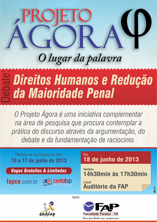 Projeto Ágora 2013.1 - Junho