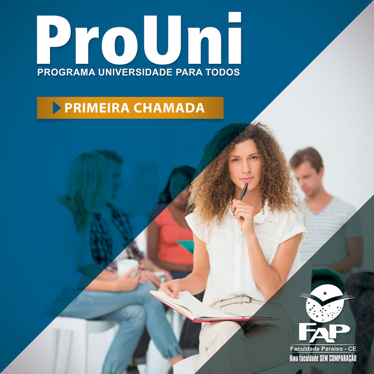 Primeira Chamada - ProUni 2016.1