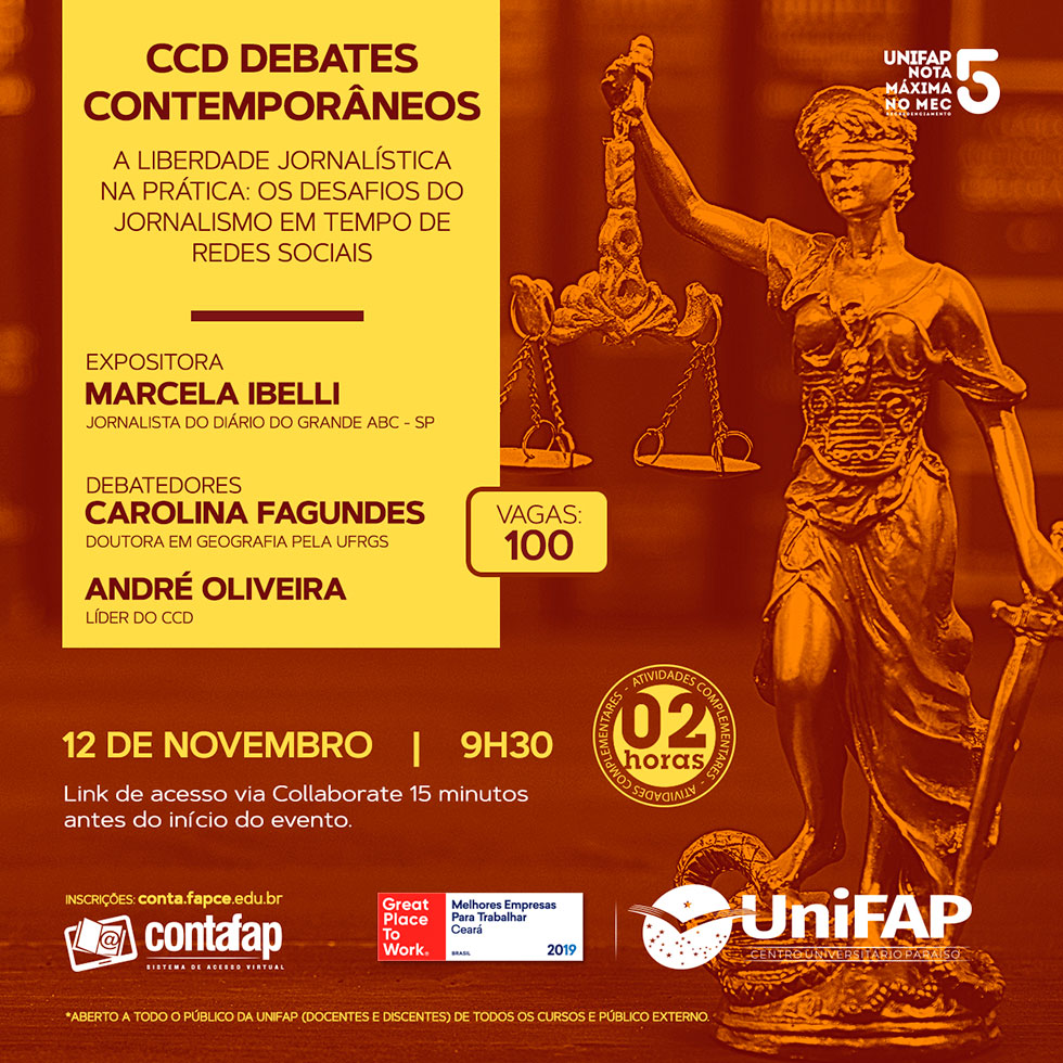 Palestra: CCD Debates Contemporâneos
