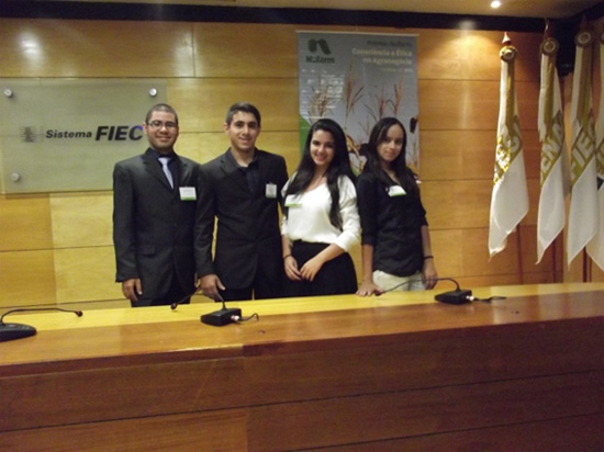 O Time ENACTUS/FAP participa de campeonato na Federação das Indústrias do Estado do Ceará