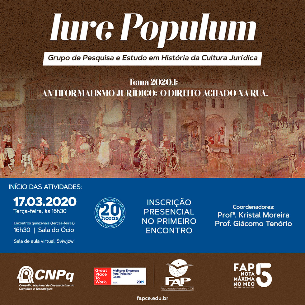 Iure Populum - Grupo de Pesquisa e Estudo em História da Cultura Jurídica