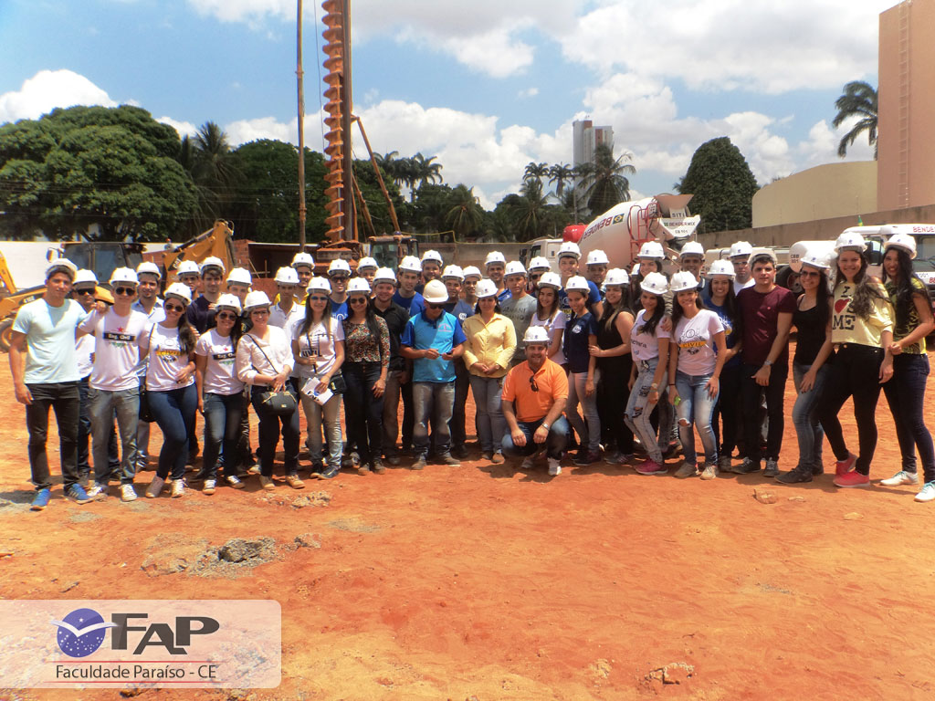 Alunos do Curso de Engenharia Civil da FAP participaram de visita técnica de Topografia