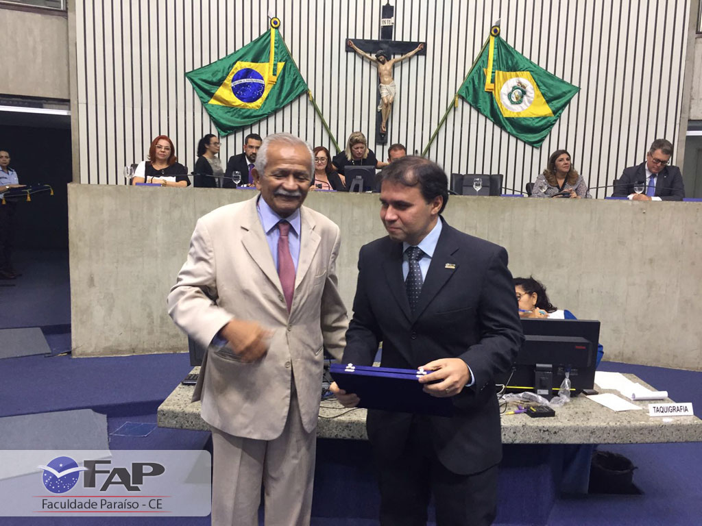 FAP é homenageada na Assembleia Legislativa do Ceará