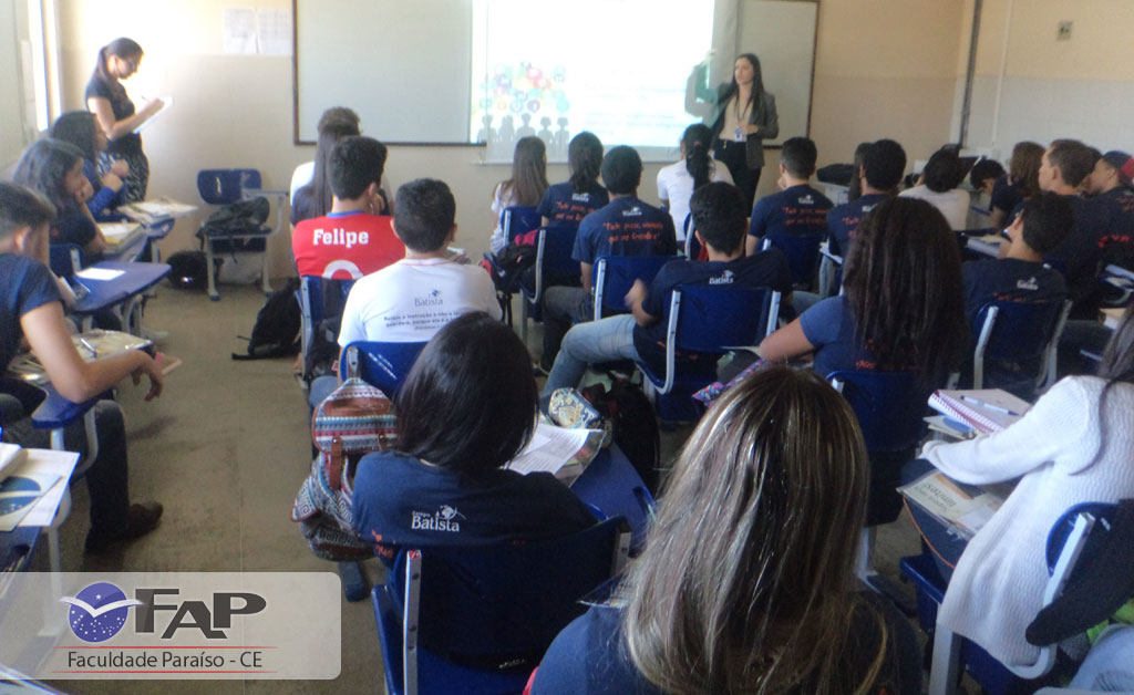 Projeto Conheça a FAP apresenta curso de Marketing ao Colégio Batista