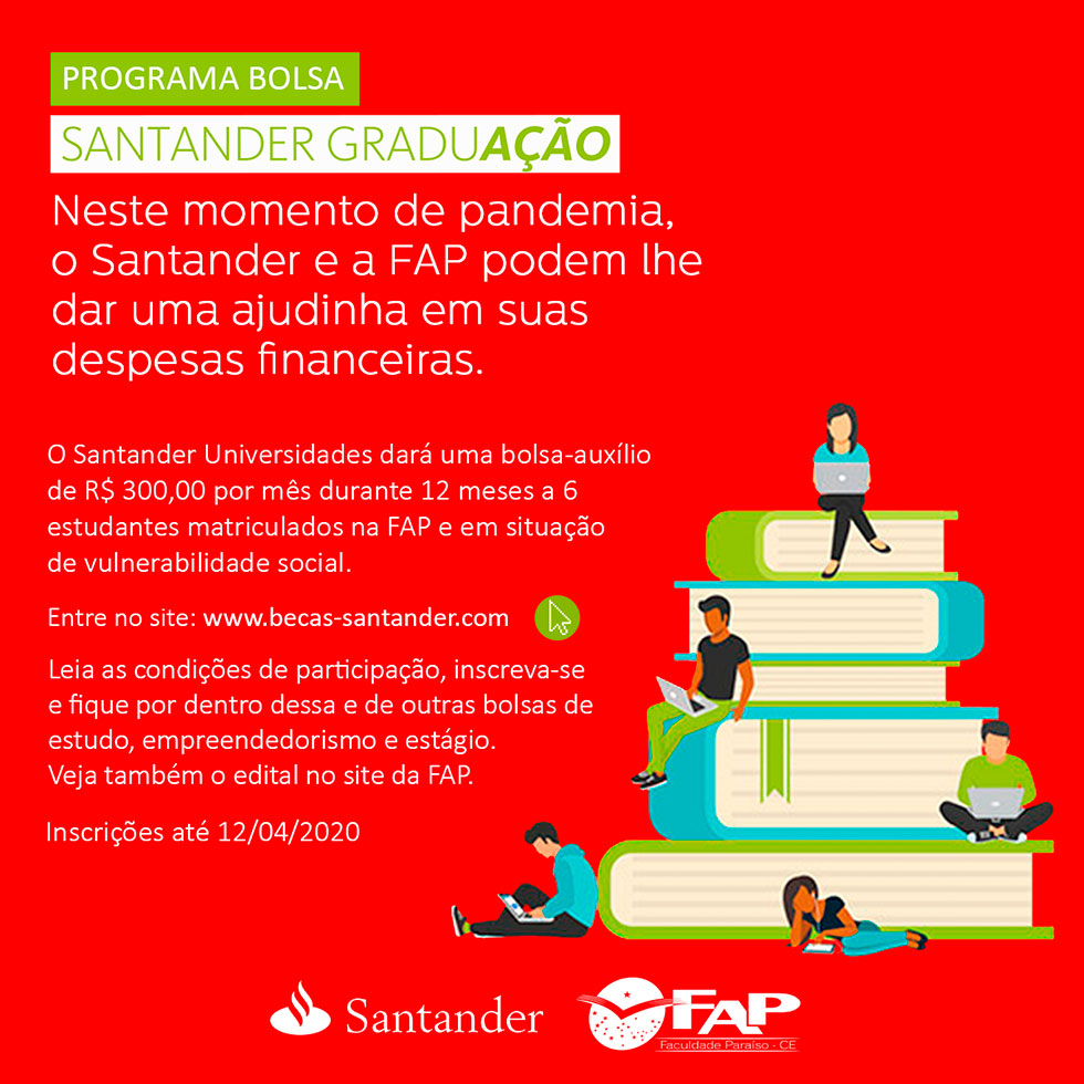 Programa Bolsa Santander Graduação 2020.1