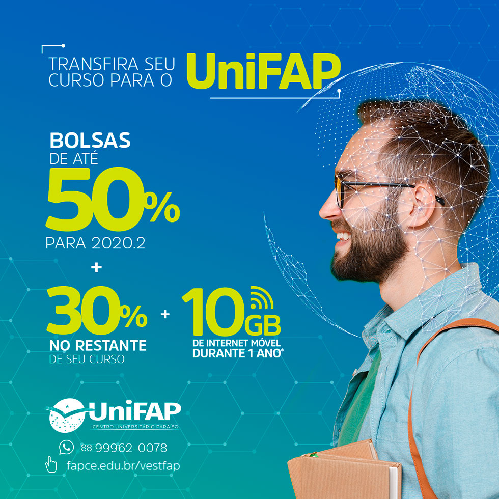 Vest UniFAP Transferidos 2020.2 - Inscrições abertas!