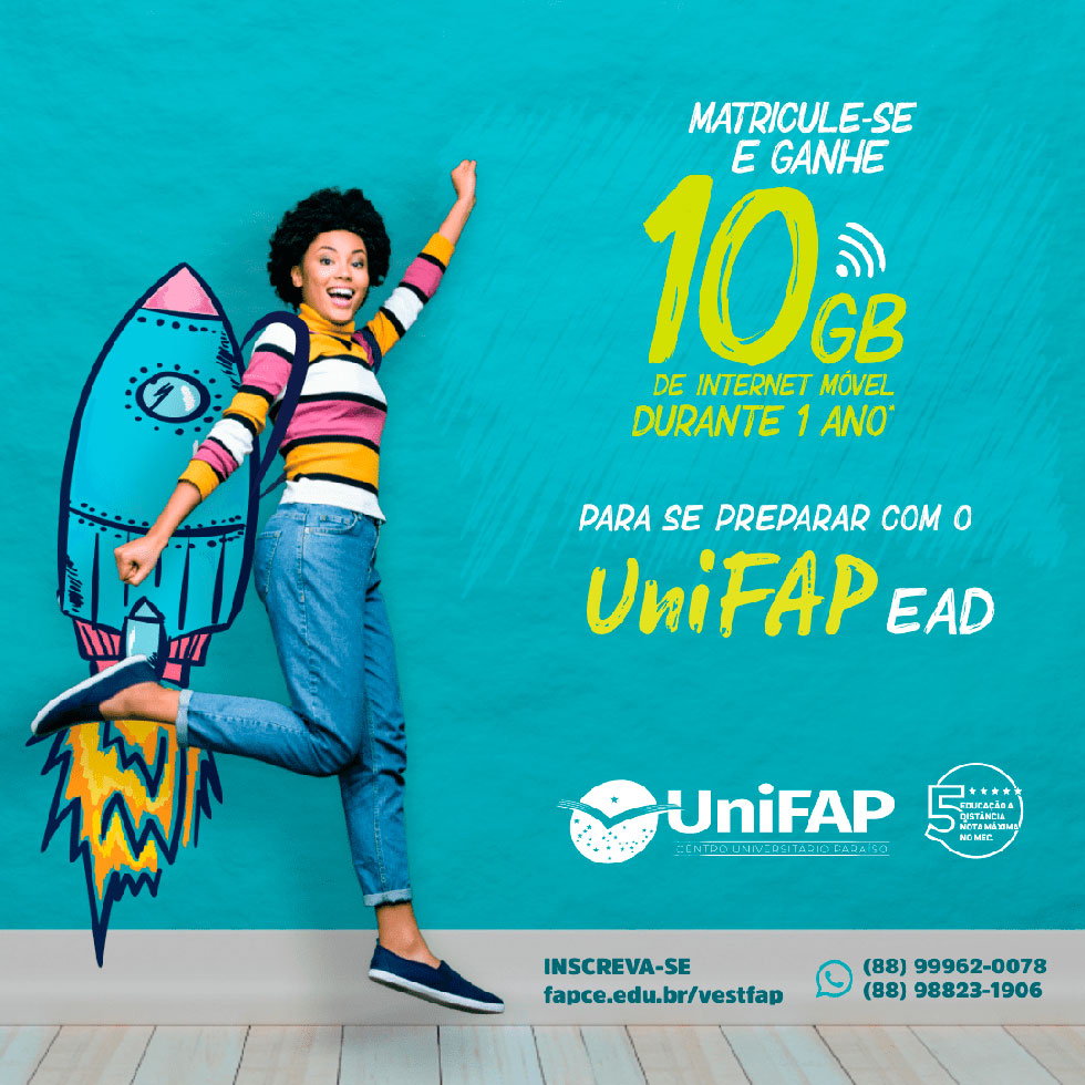 Vest UniFAP EAD 2020.2 - Inscrições abertas!