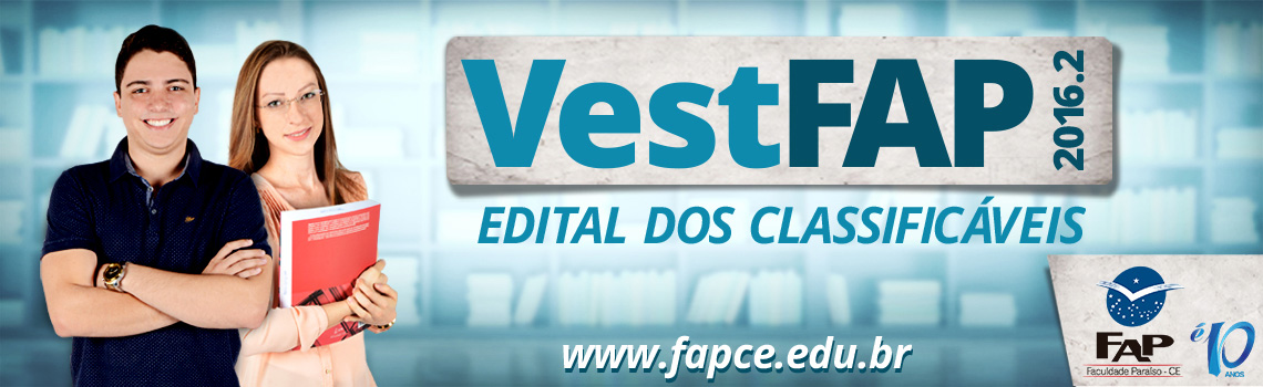 Edital dos Classificáveis - VestFAP 2016.2